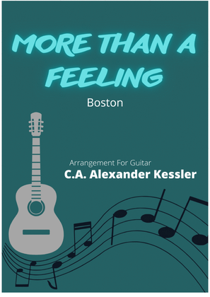 Book cover for More Than A Feeling