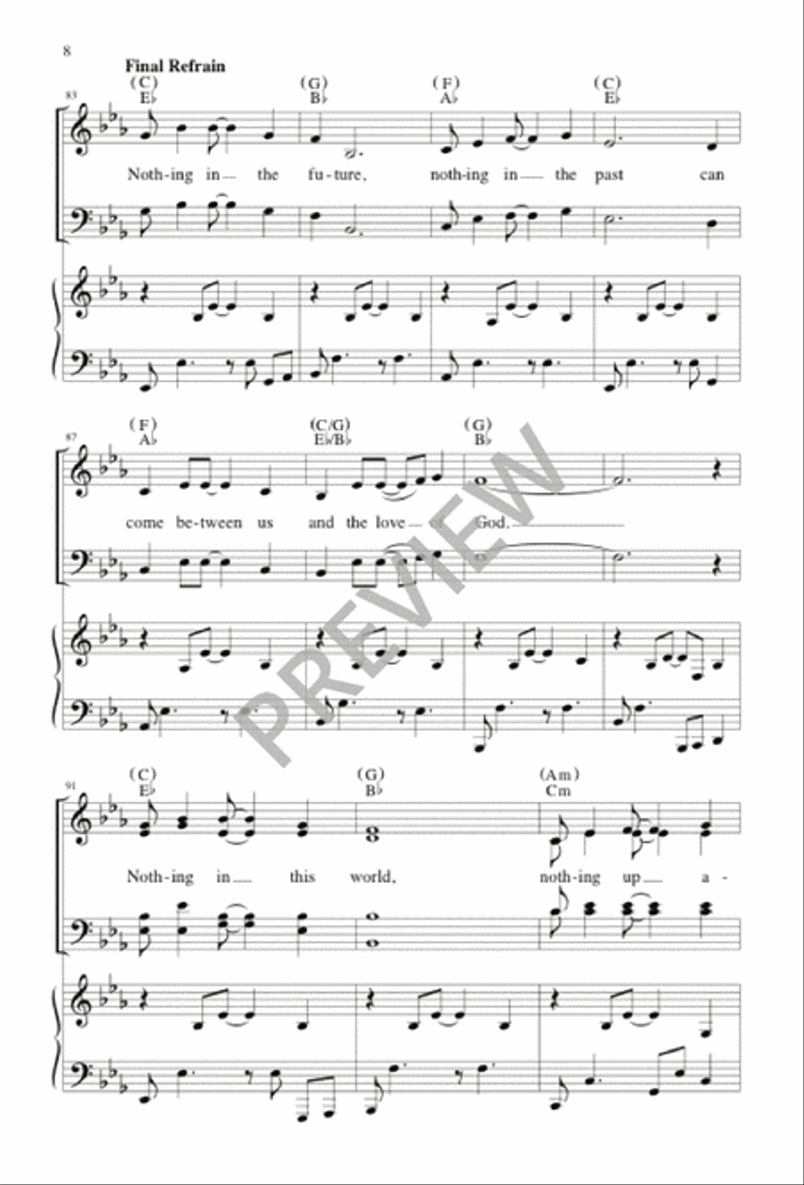 The Love of Christ the Lord 4-Part scores gallery preview page 9