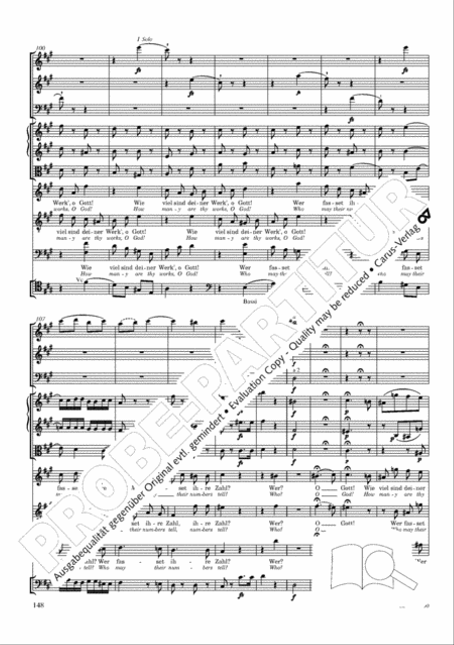 The Creation (Die Schopfung) 4-Part scores gallery preview page 168