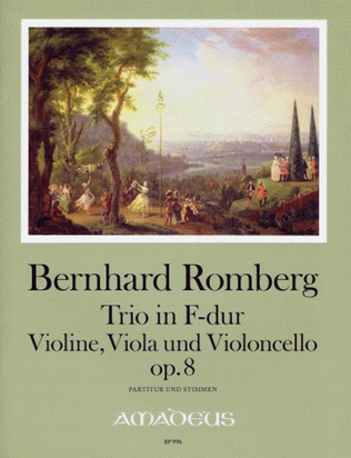 Book cover for Trio op. 8