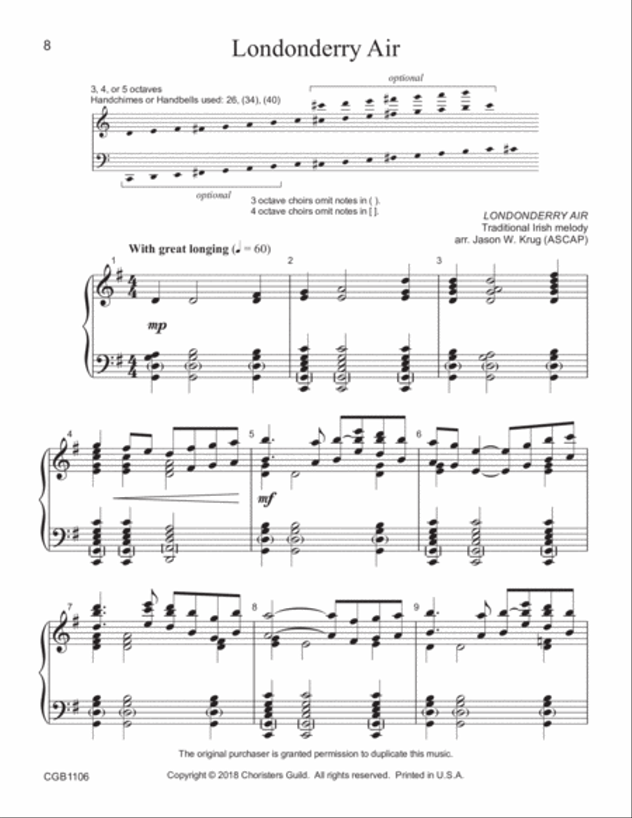 Across the Pond (3-5 octaves) by Various 5-Octaves - Sheet Music page 5