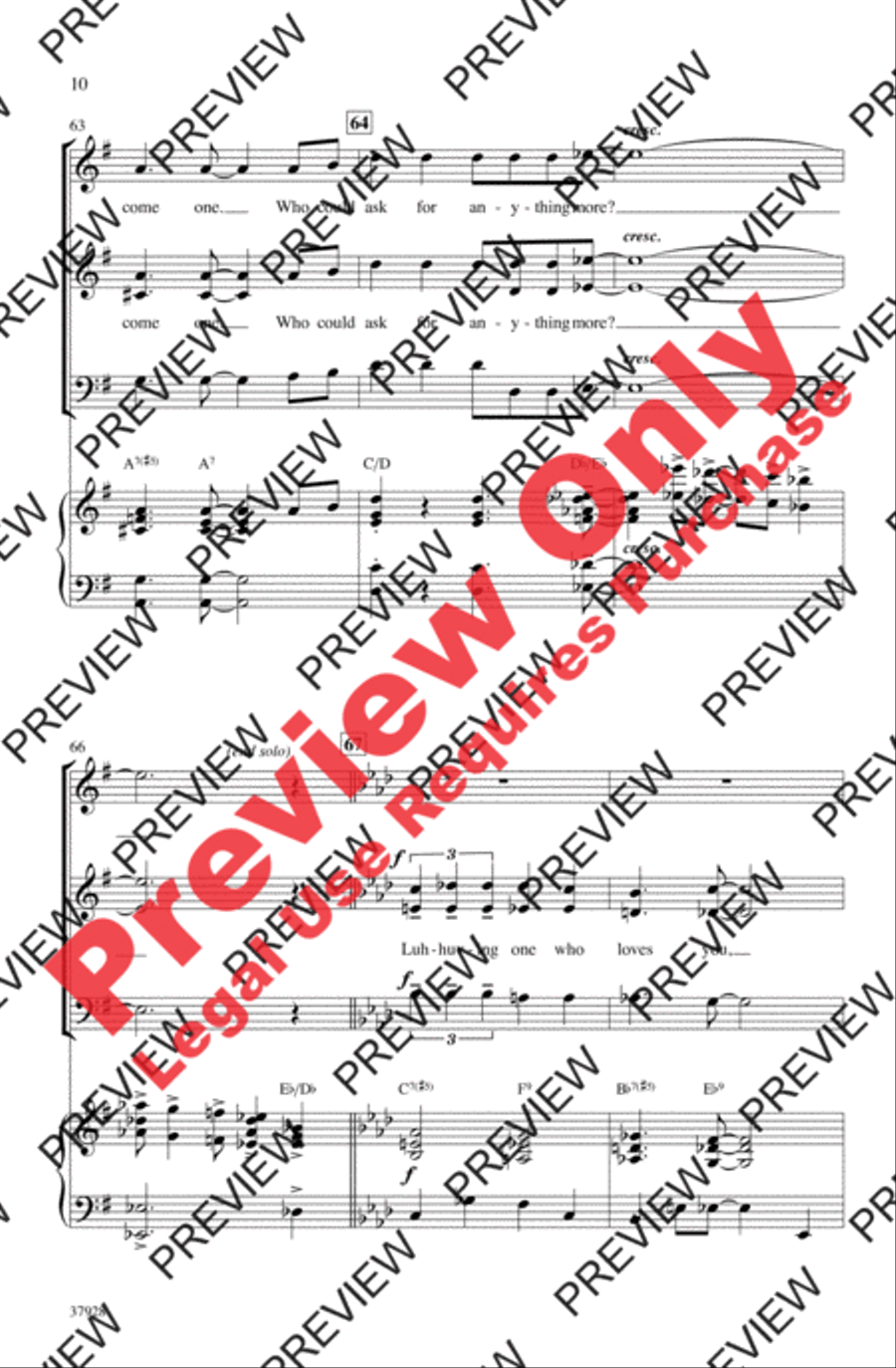 Nice Work If You Can Get It 3-Part scores gallery preview page 10