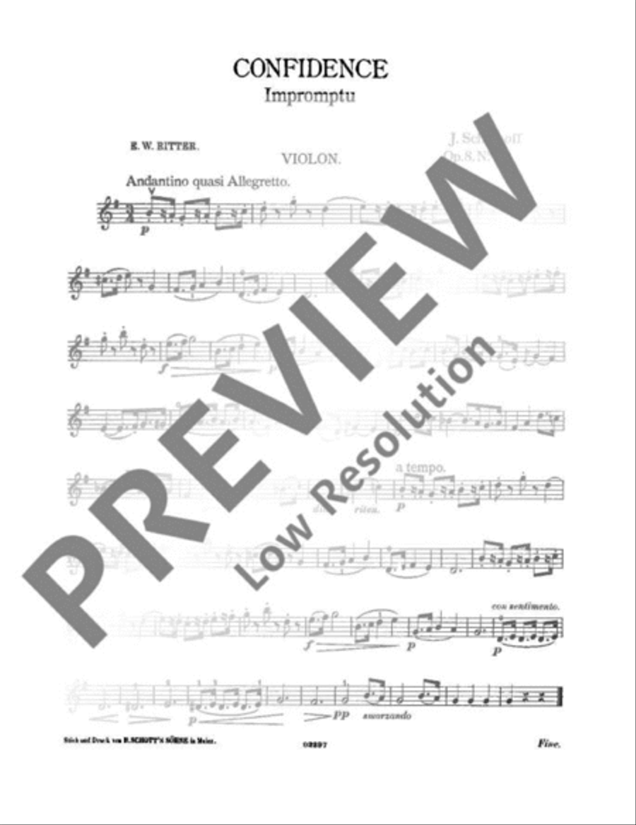 Confidence Violin Solo scores gallery preview page 5