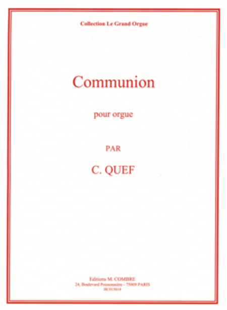 Communion Op. 74