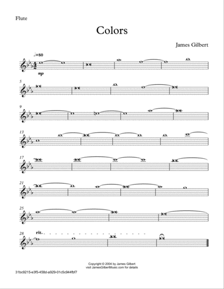 Colors Woodwind Quintet scores gallery preview page 3