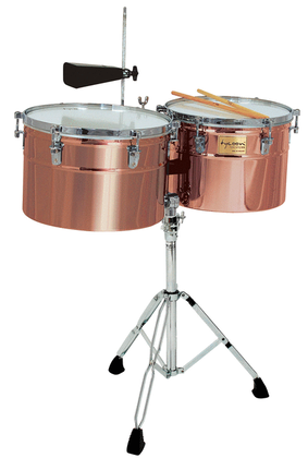 Extra-Deep Shell Antique Copper Timbales