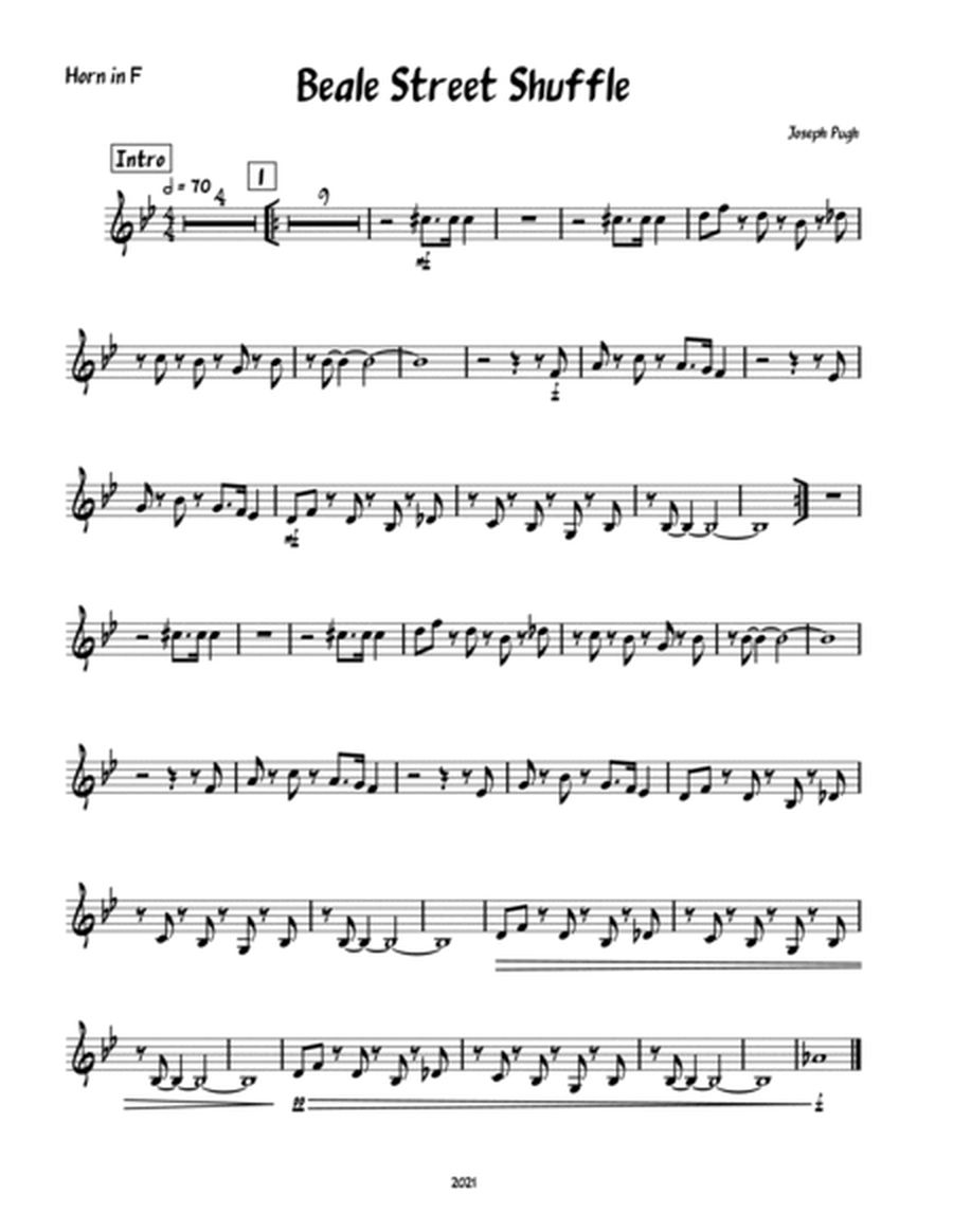 Beale Street Shuffle (Brass Quintet) image number null
