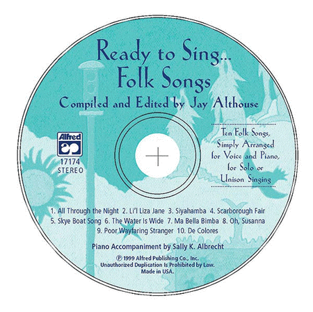 Ready To Sing...folk Songs/cd