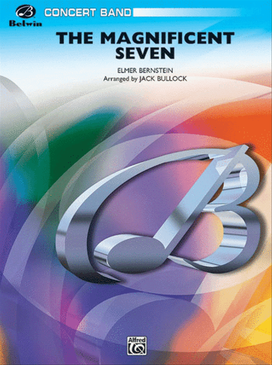 The Magnificent Seven The Magnificent Seven Concert Band scores gallery preview page 1