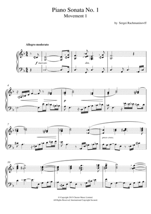 Piano Sonata No.1 (1st Movement)