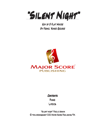 Silent Night - Solo Piano (Bb Major)