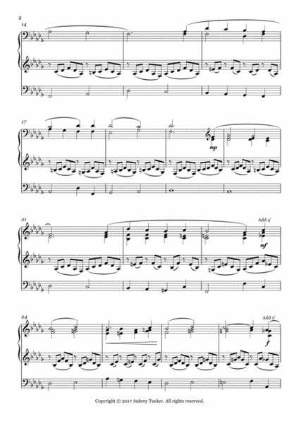 Organ: Cantique de Jean Racine (Op.11, Db Major) - Gabriel Faure image number null