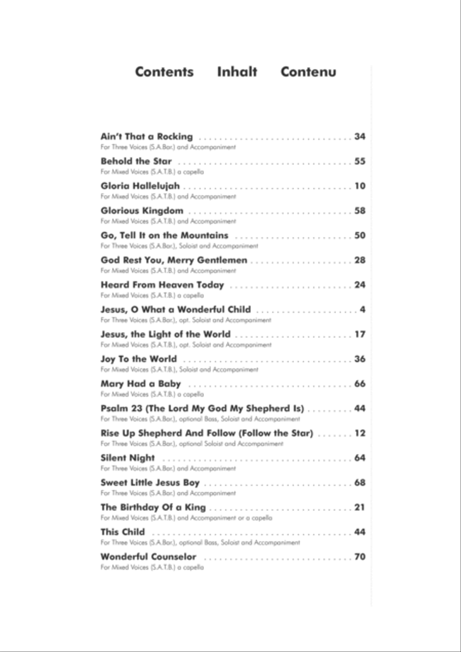 This Child 4-Part scores gallery preview page 2