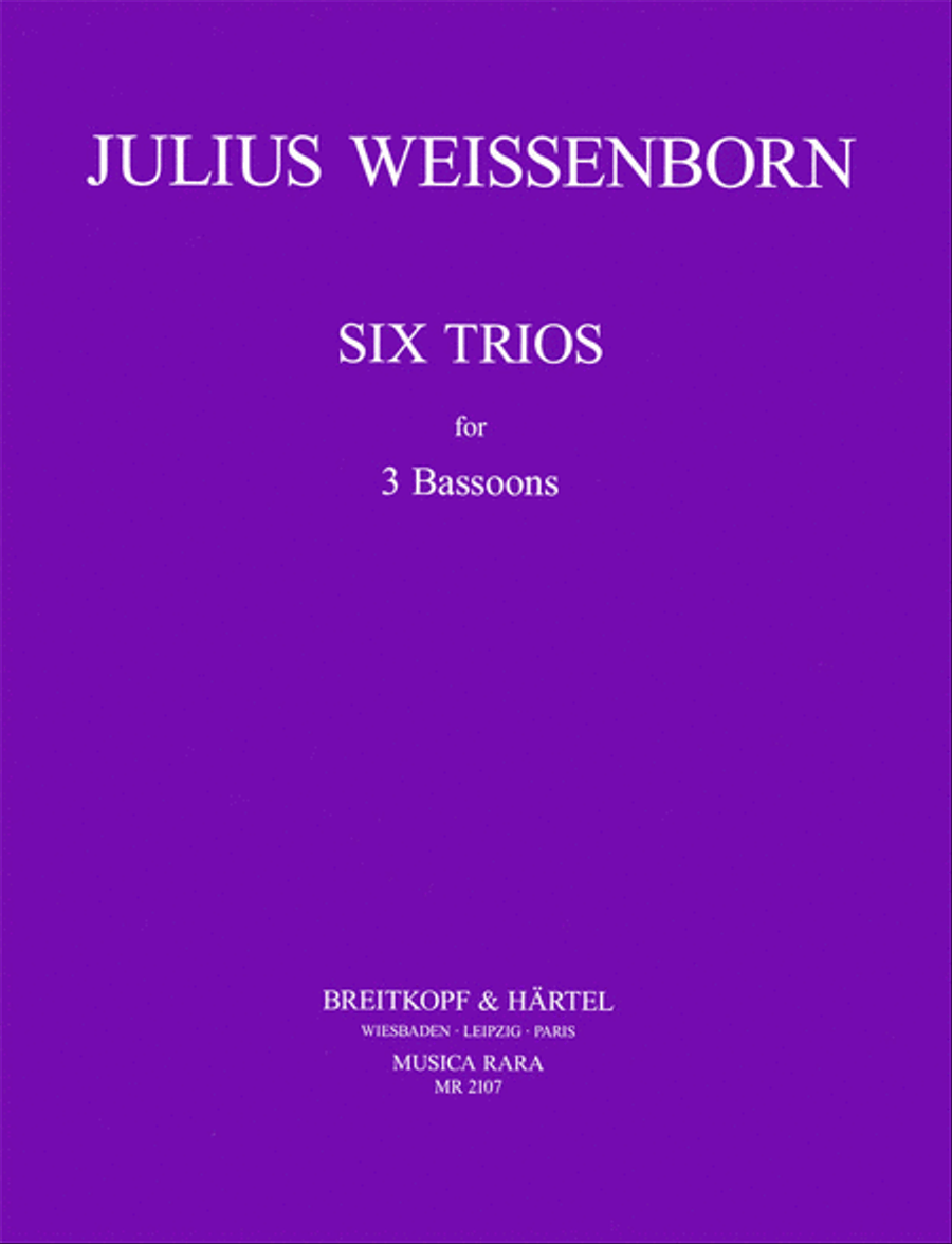 6 Trios Bassoon scores gallery preview page 1
