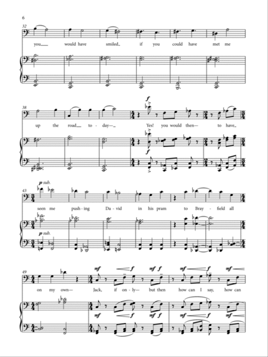 The Last Letter Voice scores gallery preview page 6