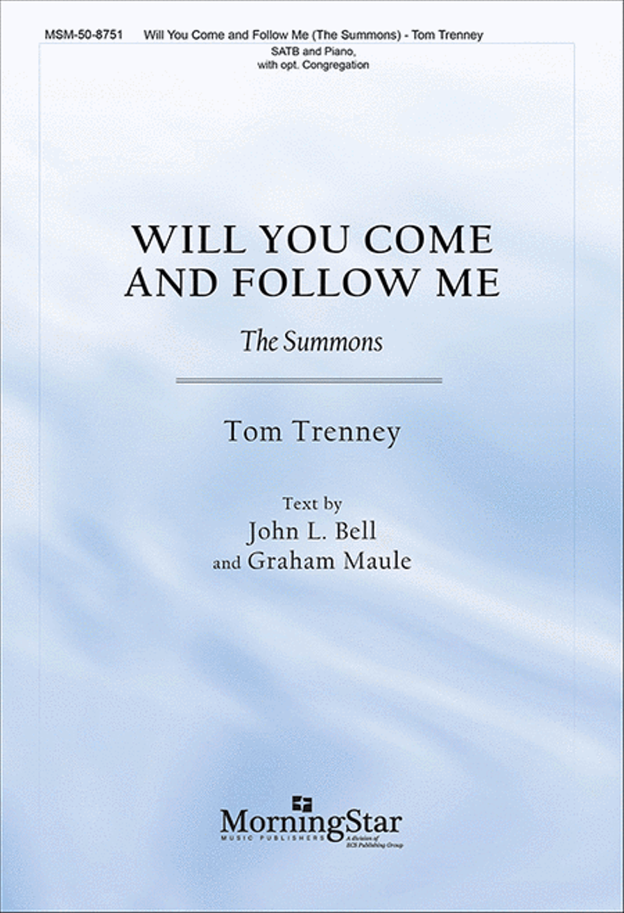 Will You Come and Follow Me 4-Part scores gallery preview page 1