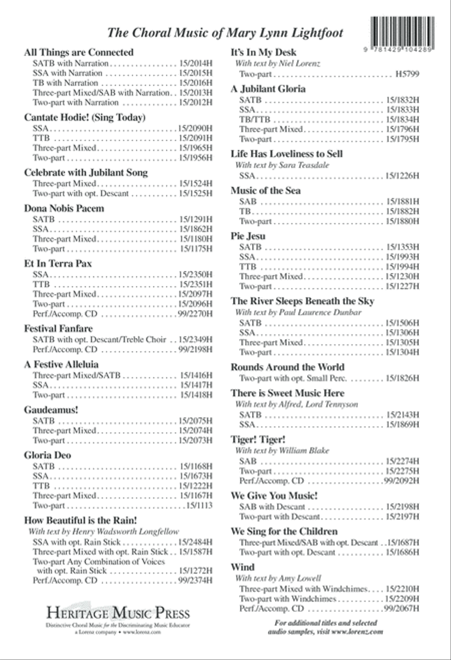 Jubilate, Alleluia! 4-Part scores gallery preview page 13