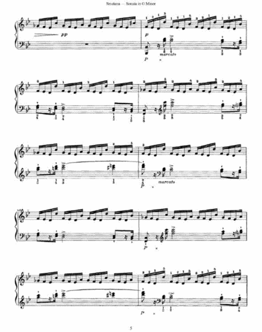 Bedrich Smetana - Sonata in G Minor