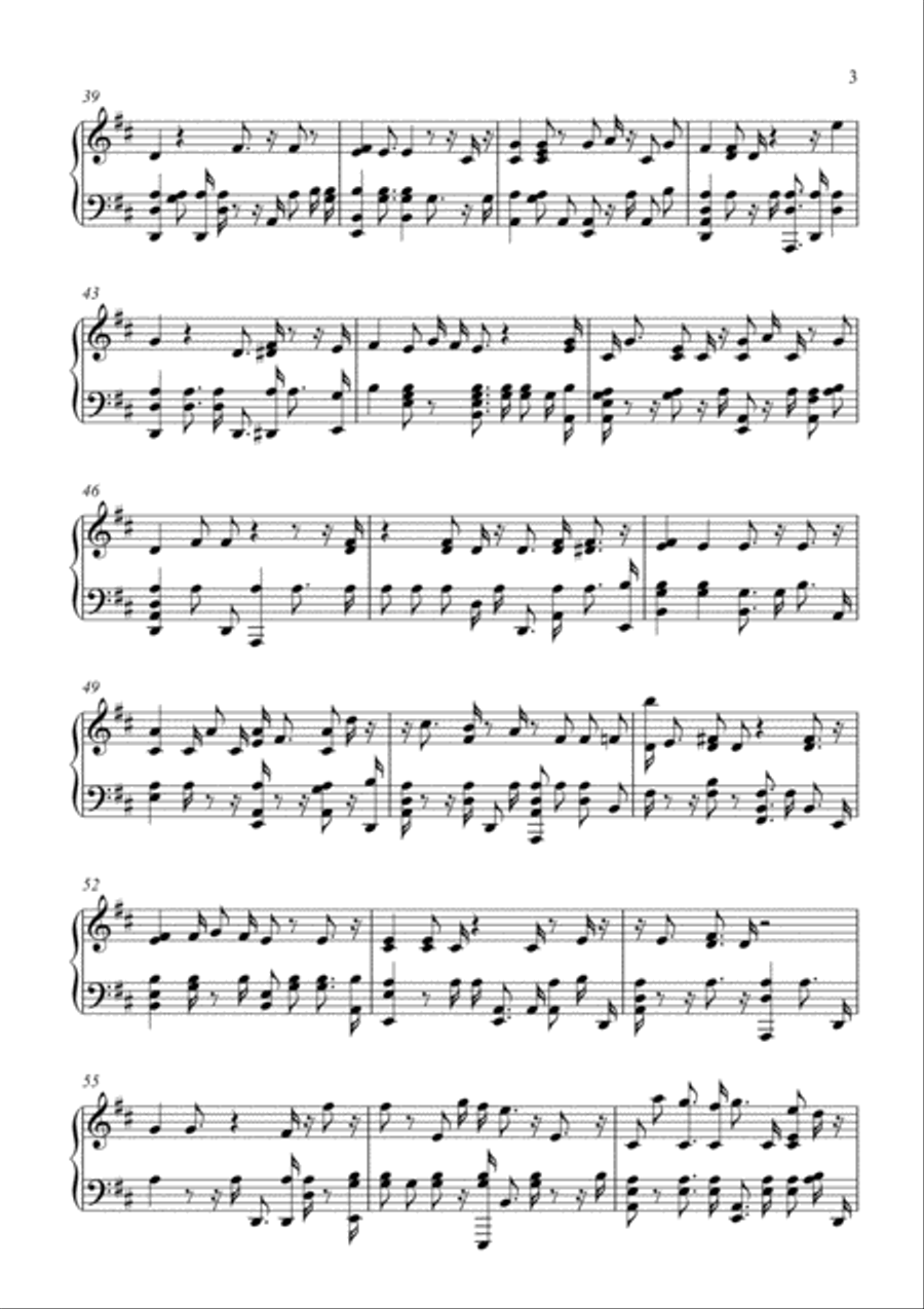 Oh Dios Choir scores gallery preview page 3