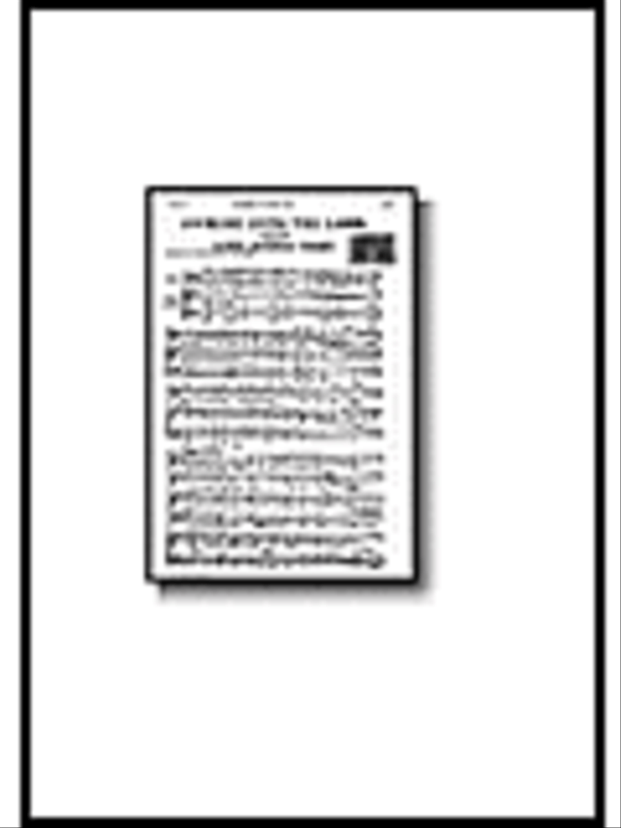 Ascribe unto the Lord 4-Part scores gallery preview page 1
