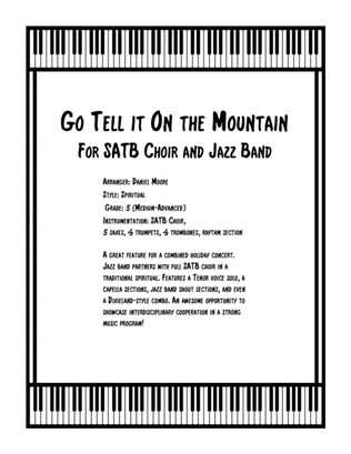 Go Tell It on the Mountain - for SATB Choir and Jazz Band