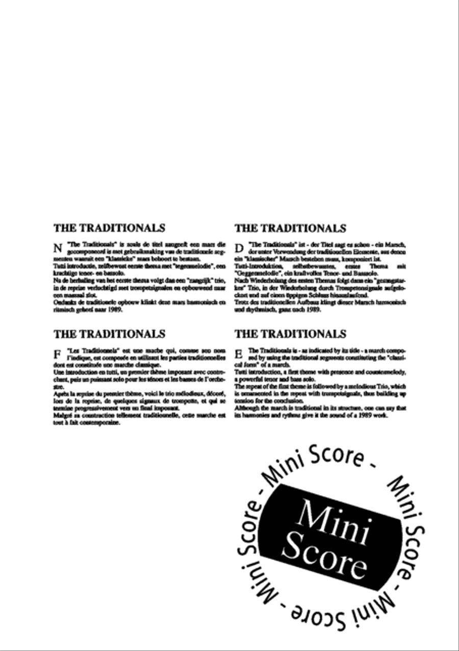 Traditionals Fanfare Band scores gallery preview page 4