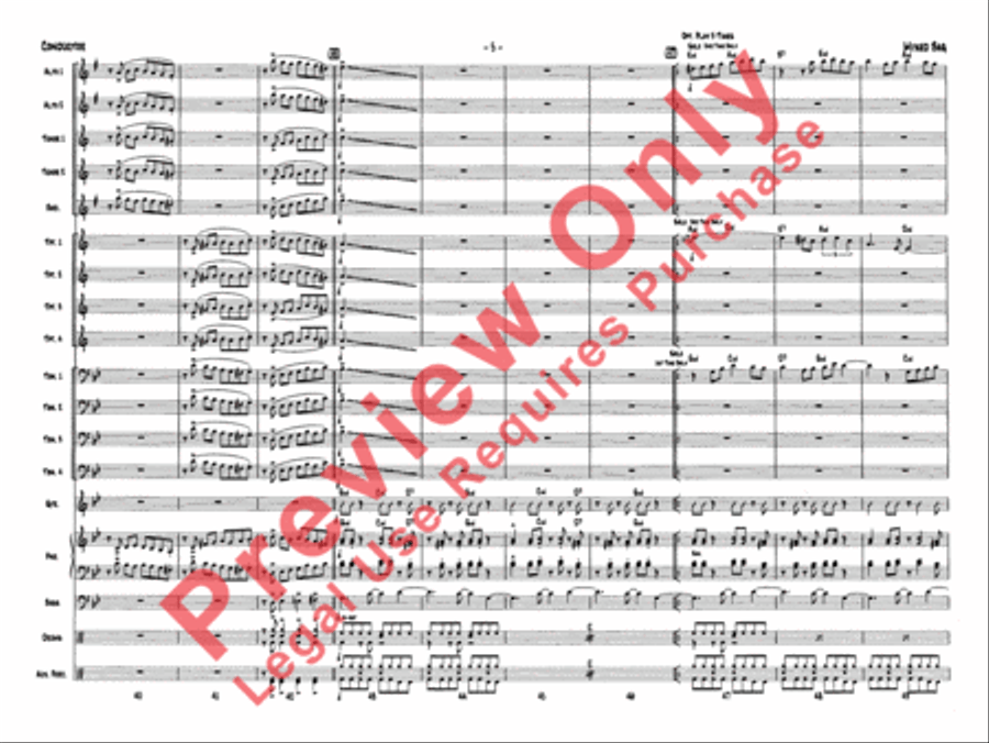 Mixed Bag Jazz Ensemble scores gallery preview page 8