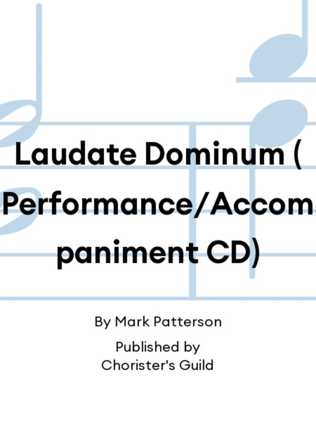 Laudate Dominum (Performance/Accompaniment CD)