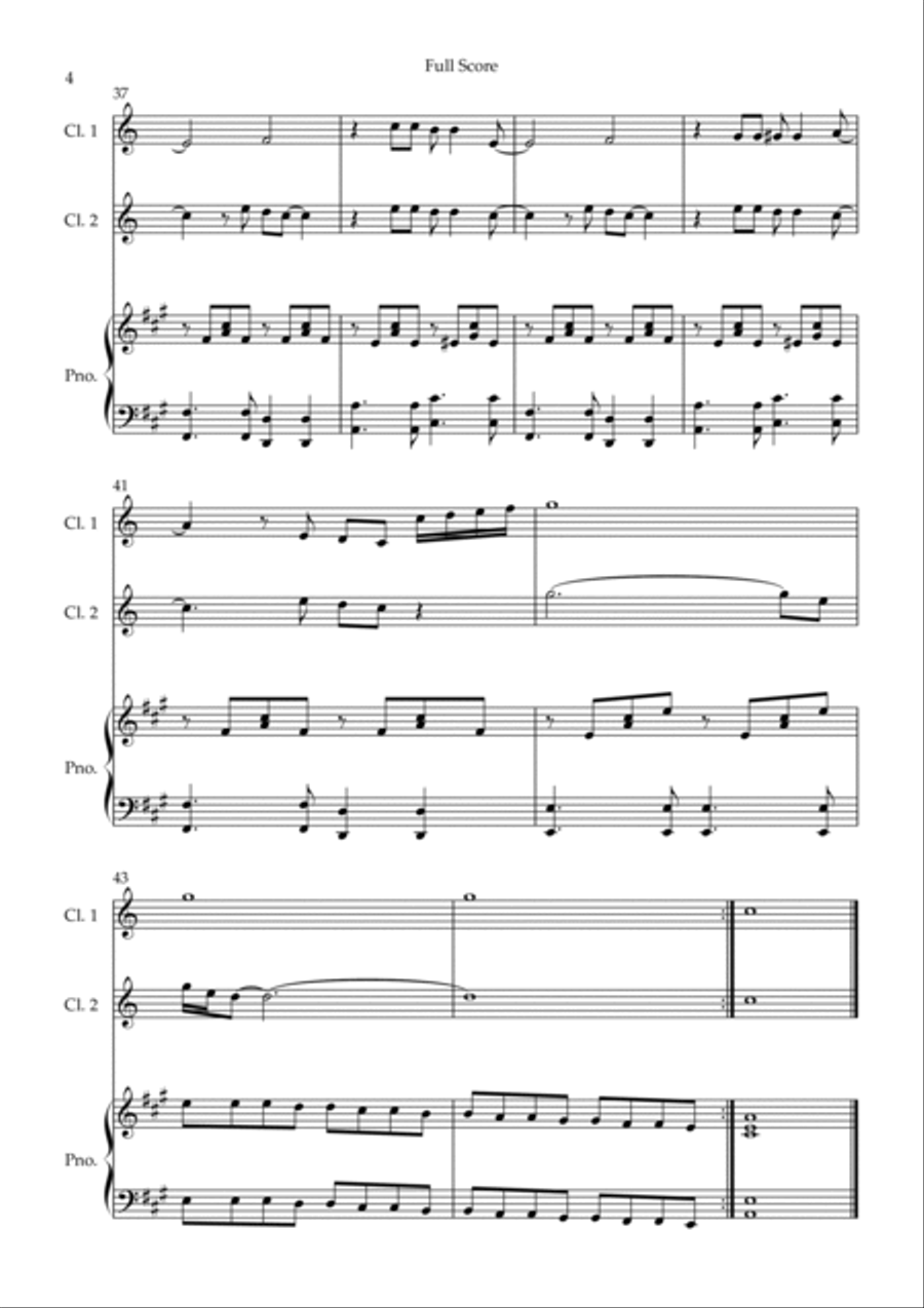 You Got It Woodwind Duet scores gallery preview page 4