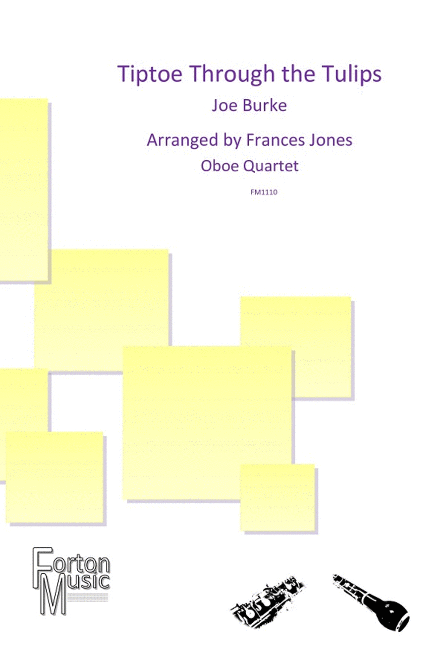 Tiptoe Through The Tulips Woodwind Quartet scores gallery preview page 1