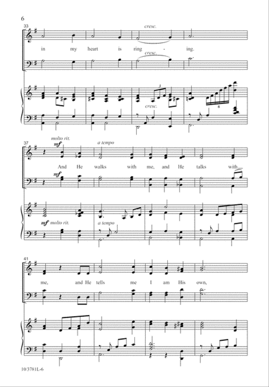 In the Garden 4-Part scores gallery preview page 6