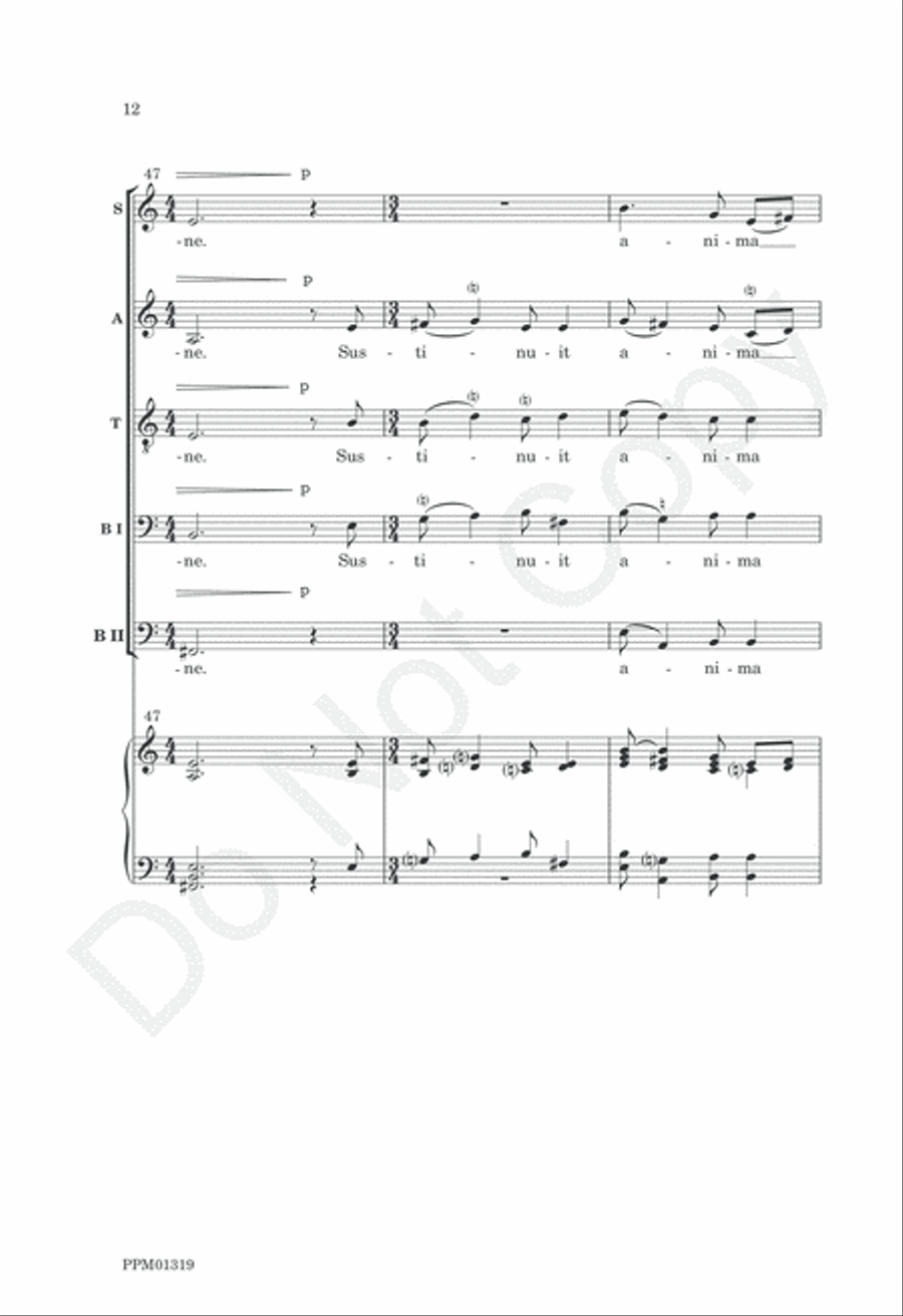 De Profundis A Cappella scores gallery preview page 15