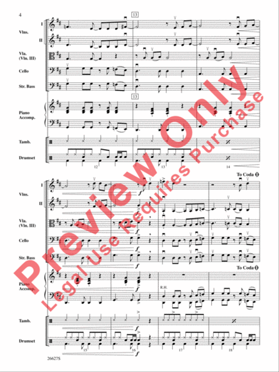 (I Can't Get No) Satisfaction String Orchestra scores gallery preview page 5