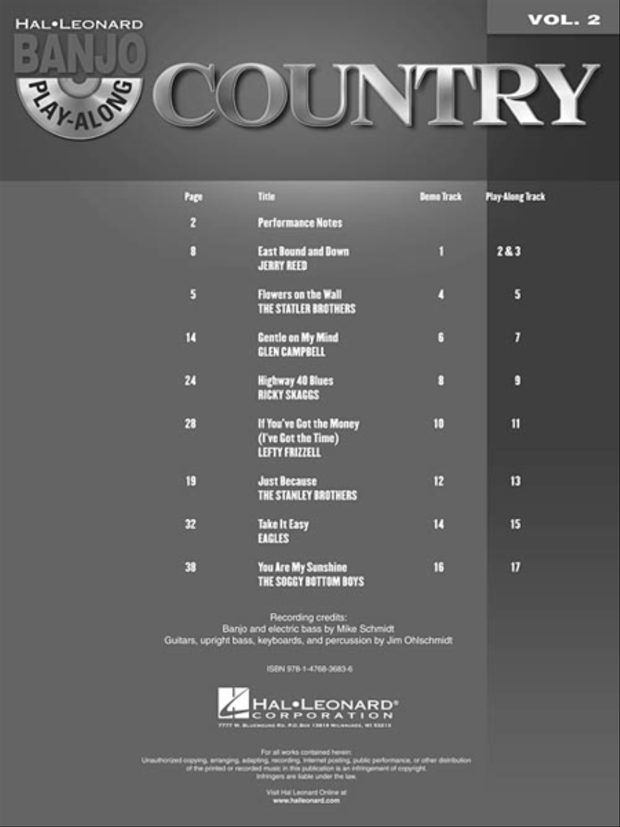 Country Electric Guitar scores gallery preview page 3
