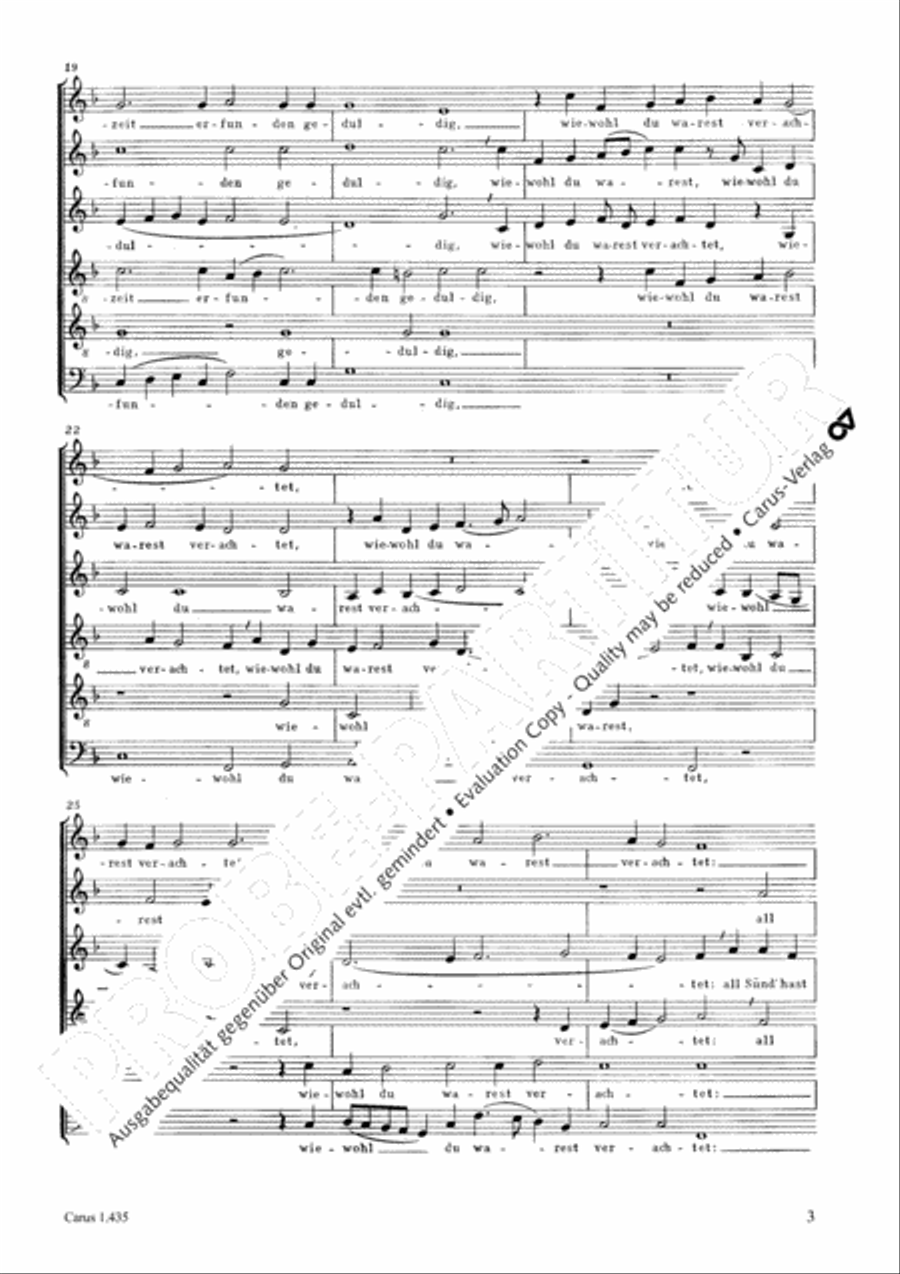 O Lamb of God most holy (O Lamm Gottes, unschuldig) Choir scores gallery preview page 4