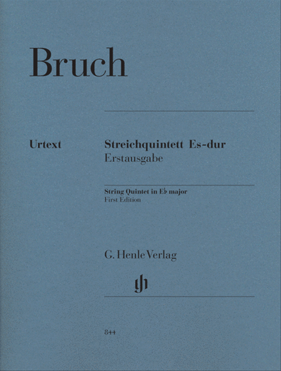 String Quintet in E-flat Major String Quintet scores gallery preview page 1