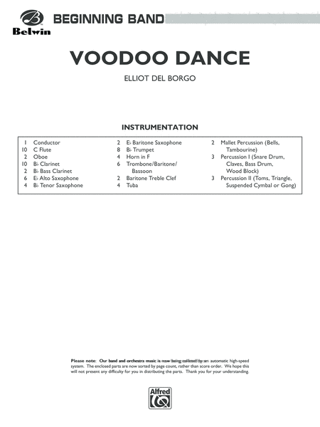 Voodoo Dance: Score