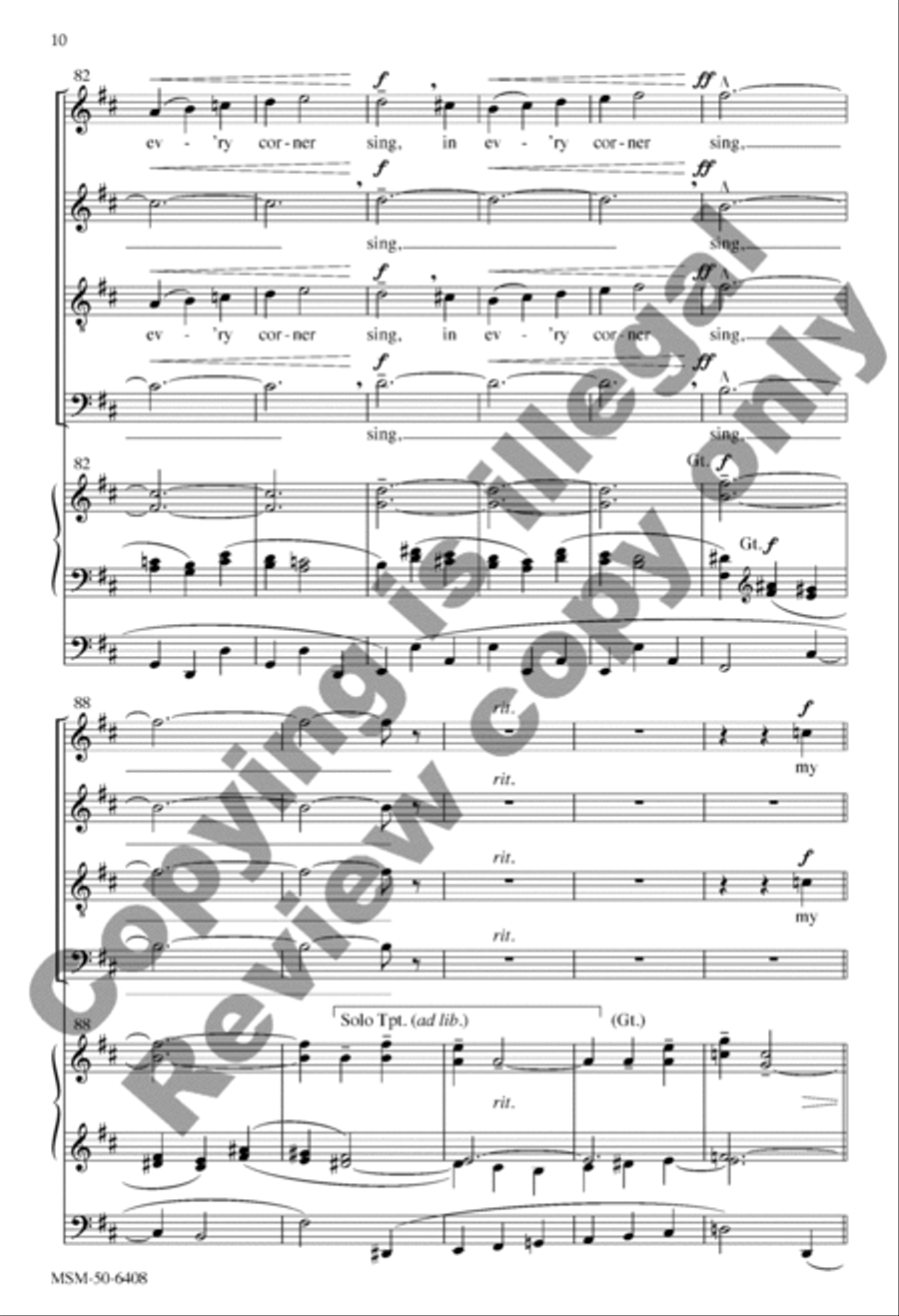 Antiphon 4-Part scores gallery preview page 10