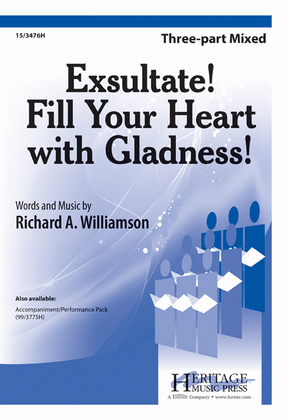 Book cover for Exsultate! Fill Your Heart with Gladness!