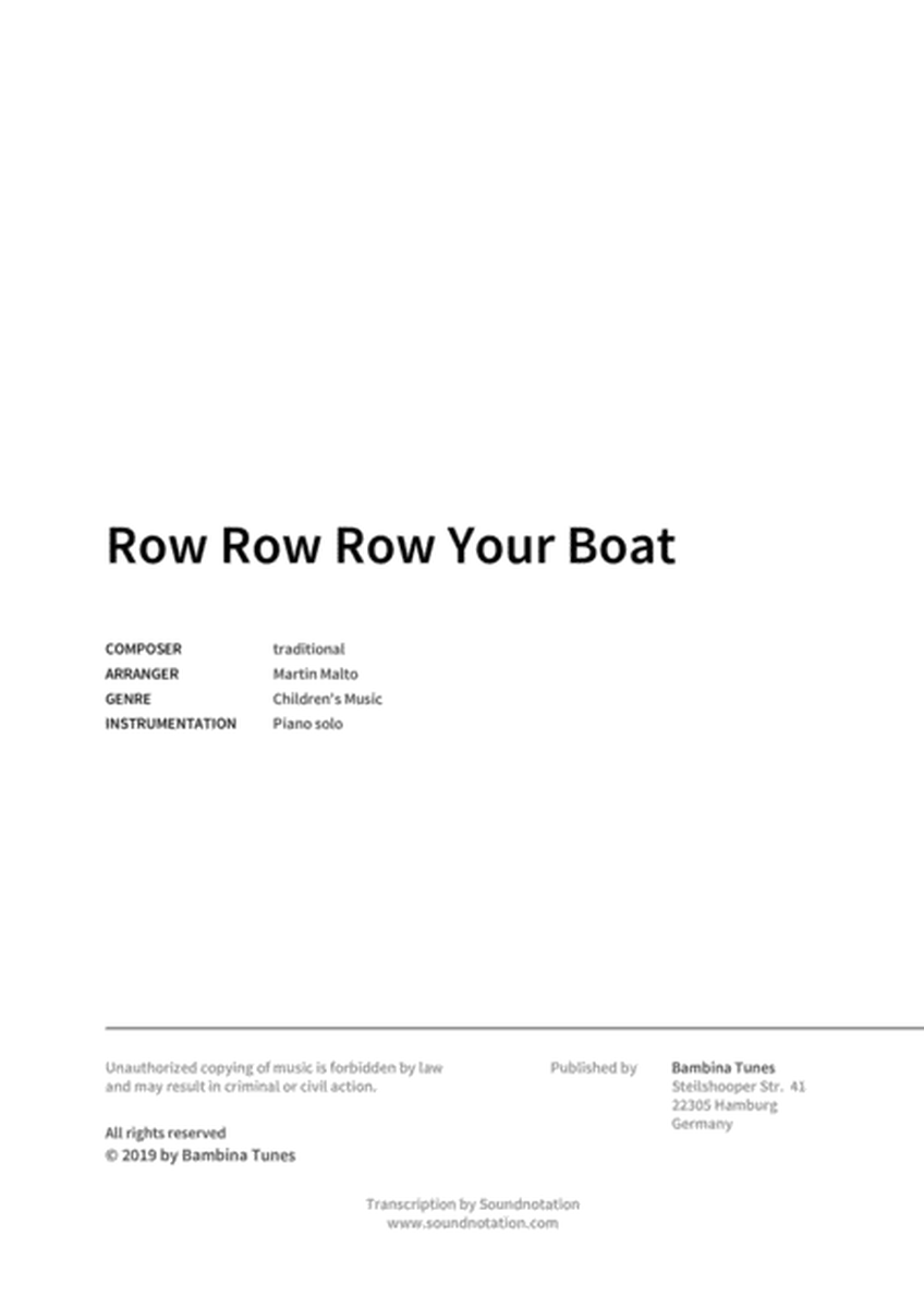 Row Row Row Your Boat image number null
