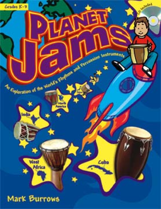 Book cover for Planet Jams