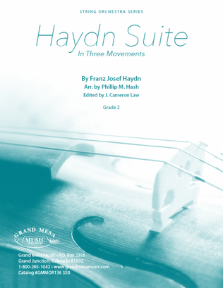 Haydn Suite in Three Movements