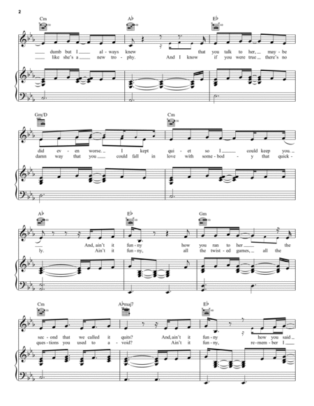 traitor sheet music for ukulele (PDF-interactive)