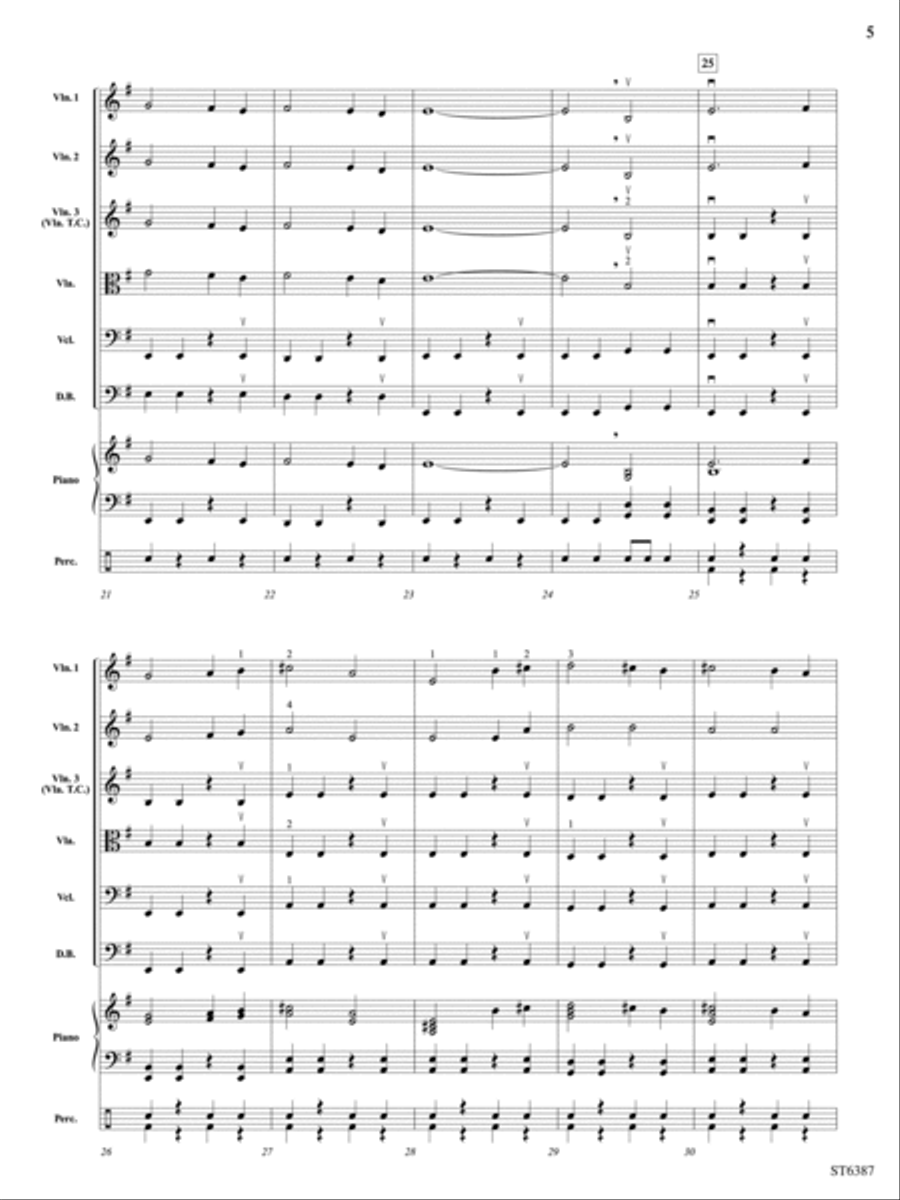 Storm: Score String Orchestra scores gallery preview page 5