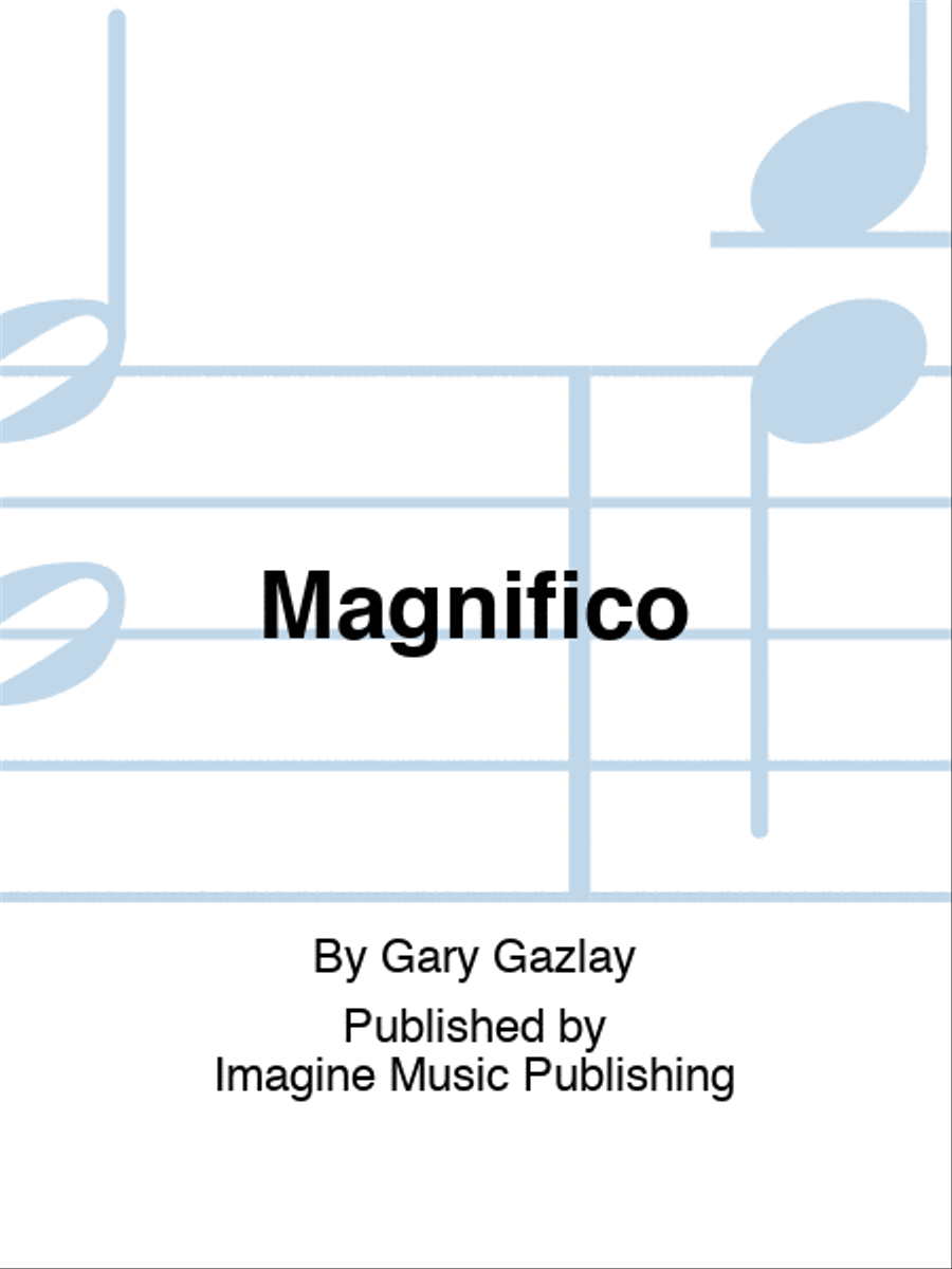 Magnifico Concert Band scores gallery preview page 1