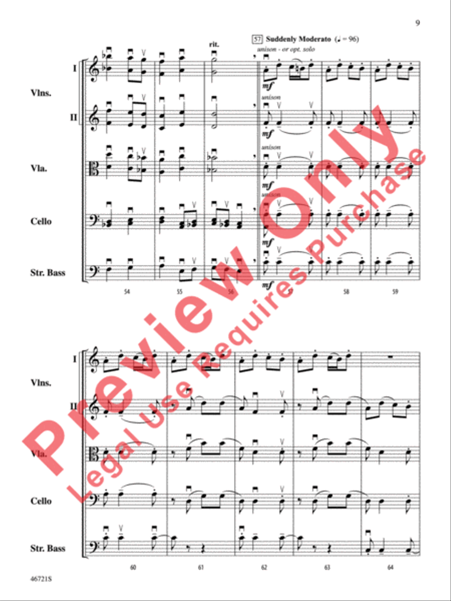 Petrushka String Orchestra scores gallery preview page 10