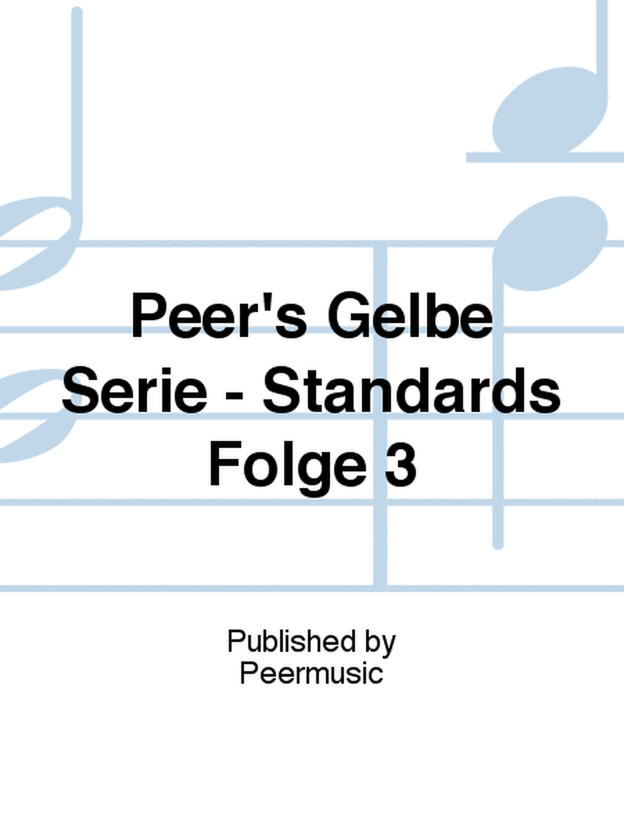 Peer's Gelbe Serie - Standards Folge 3