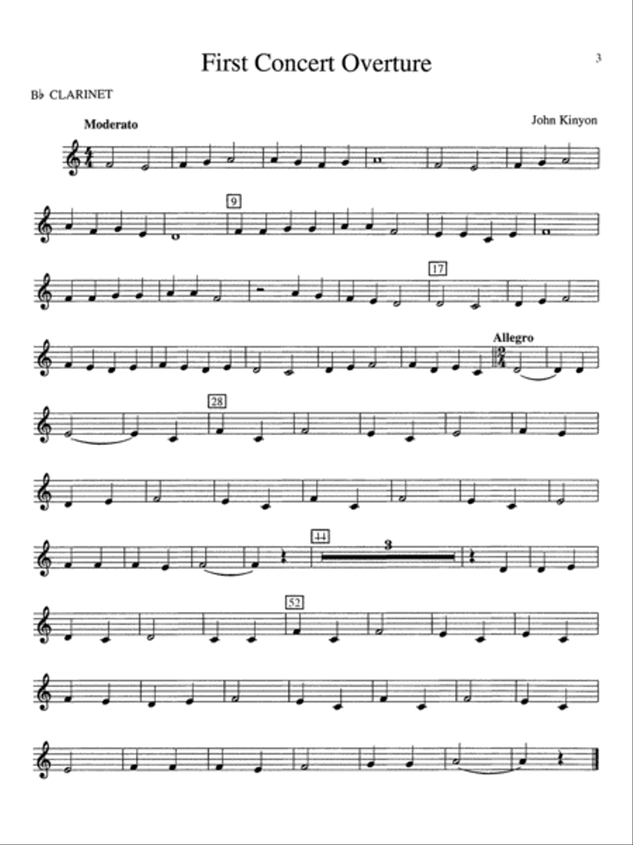 Yamaha Performance Folio Concert Band Methods scores gallery preview page 4