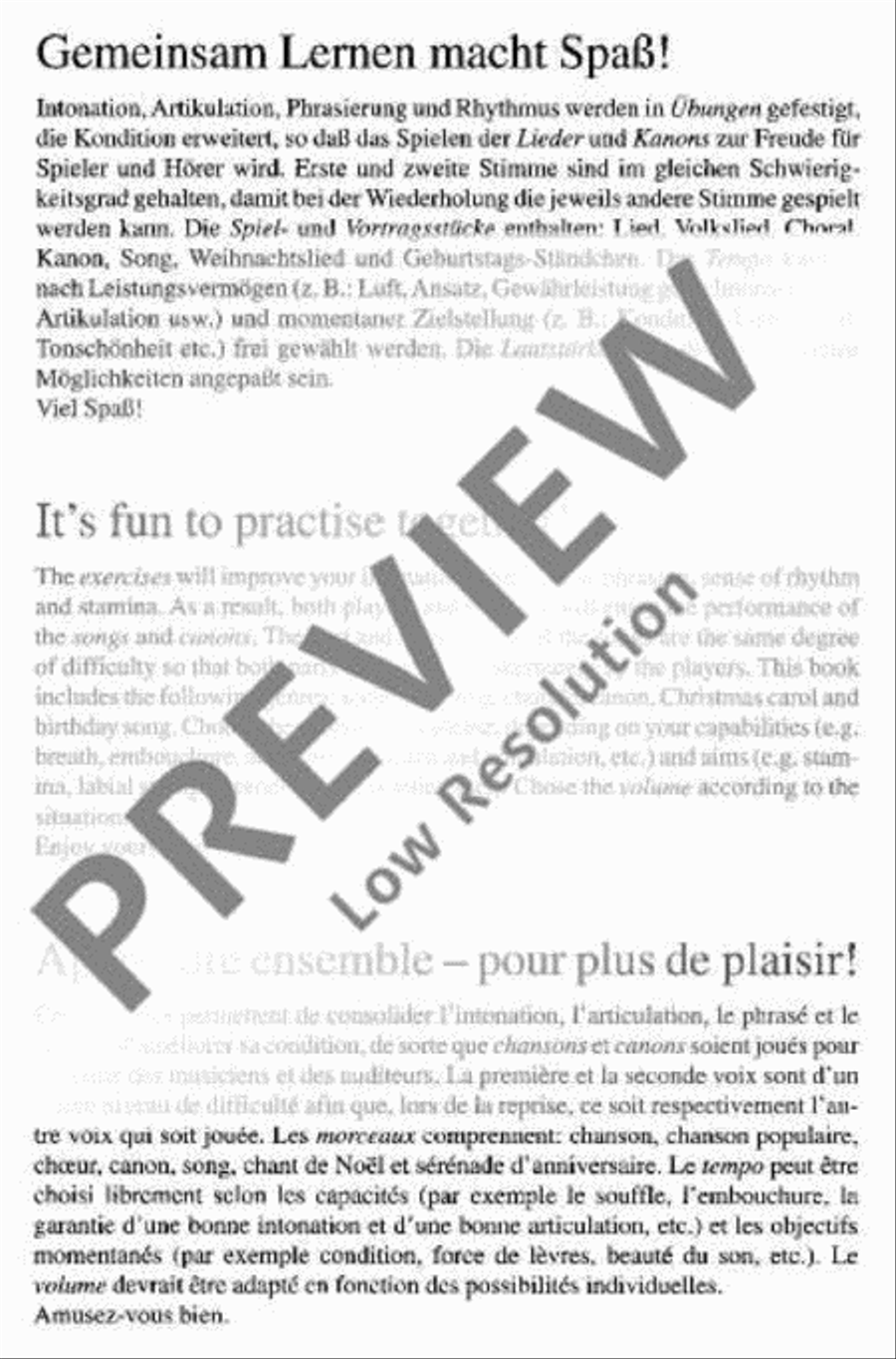 My First Trumpet Duets My First Trumpet Duets Trumpet Duet scores gallery preview page 3