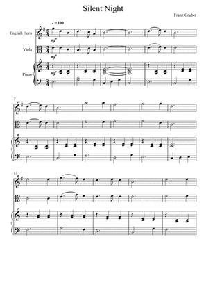 Franz Gruber - Silent Night (English Horn and Viola Duet)